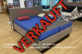 Komplettset Wohnform Night 33 Isola Spezial mit Froli Zona NV und Technogel Piacere Tempur Original 21.JPG